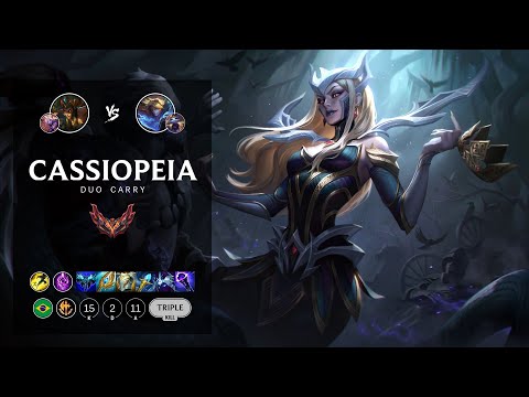 Cassiopeia Bot vs Ezreal - BR Grandmaster Patch 12.7