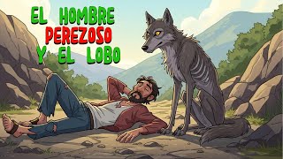 La Historia del Hombre Perezoso, el Sabio y el Lobo: Una Lección que Cambió un Pueblo para Siempre