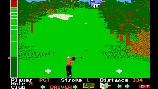 Apple IIGS Game: Mean 18 (1987 Accolade)