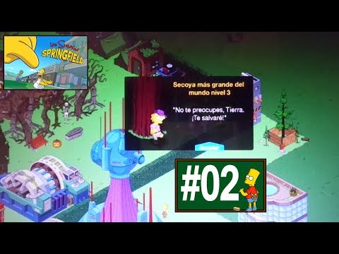 Los Simpson Springfield "La Secoya más grande del mundo (Nivel 3)" por Tony