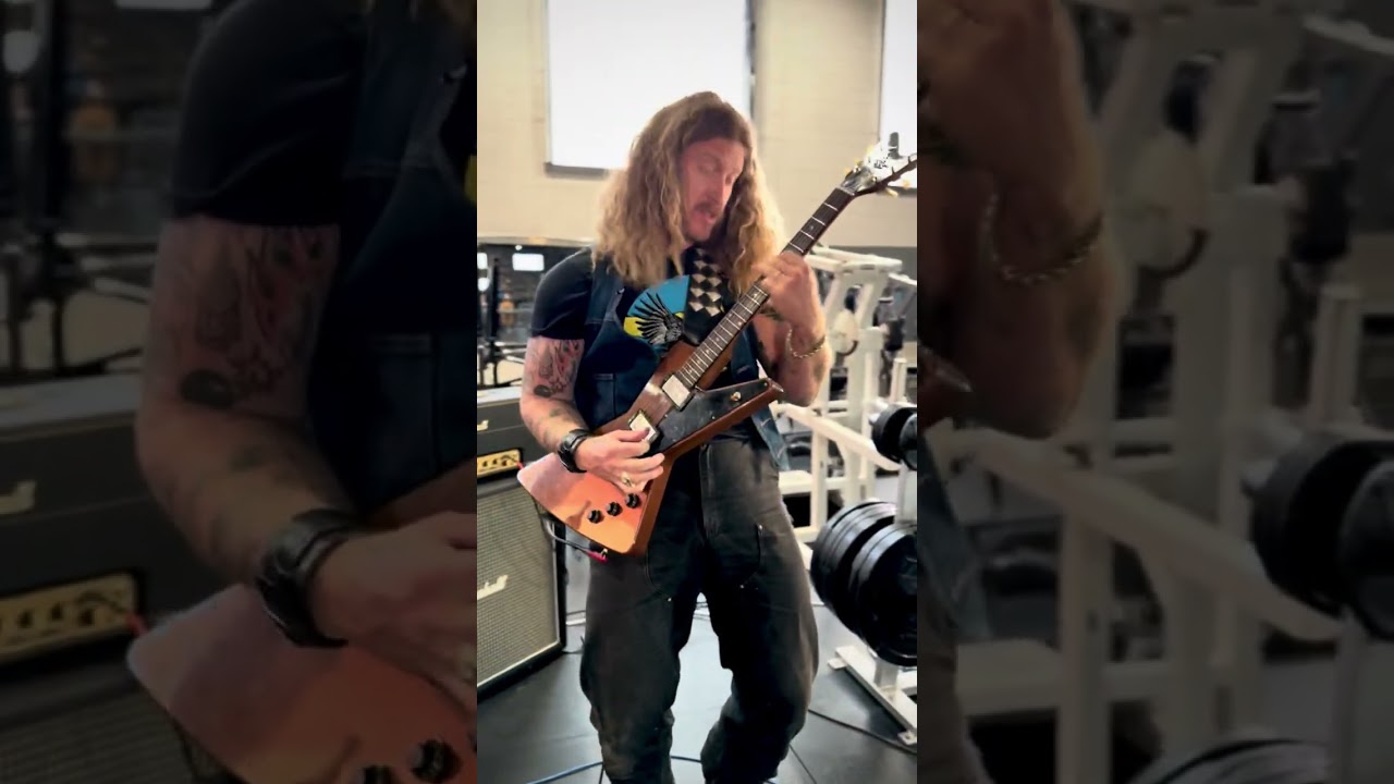 All is being revealed..#rigrundown @premierguitar @gibsonguitar @marshall #guitar #shredguitar #bpmf - YouTube