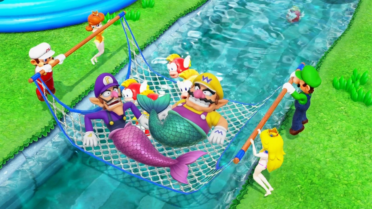 【スーパーマリオパーティ】ミニゲームが楽しい *マリオvsデイジーvsピーチvsルイージ（マスターCPU）