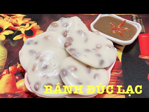 BÁNH ĐÚC LẠC HÀ NỘI món ăn bình dân rất dễ làm,giòn,dai mịn mướt ăn là nghiền