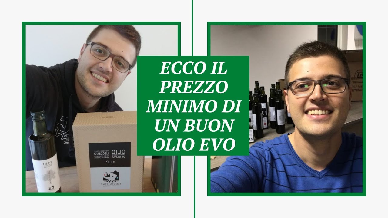 Watch Now Ecco il prezzo MINIMO di un buon olio EVO: Ecco il prezzo MINIMO di un buon olio EVO: