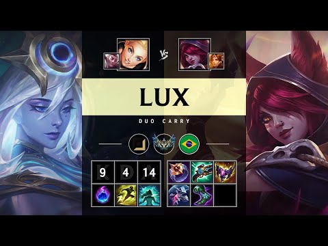 Lux Carry vs Xayah - BR Challenger Patch 25.06