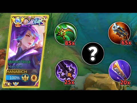 GLOBAL HANABI BRUTAL DAMAGE!!! INSTANT DELETE (you must try!!) | HANABI BEST BUILD 2023 | MLBB