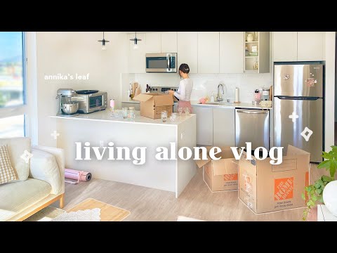 moving into my new apartment!🌷🧸 new year new home, empty apartment tour, pulling all-nighter to pack