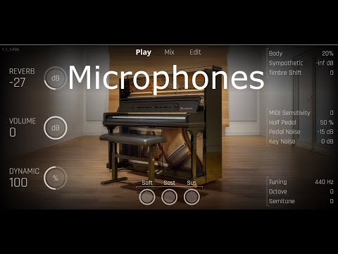 VSL Bösendorfer Upright MICROPHONES