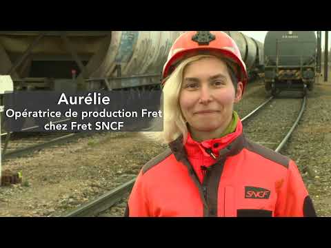 Portrait Aurélie, opératrice de production Fret chez Fret Sncf