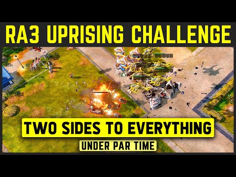 C&C Red Alert 3 Uprising - Challenge - Two Sides To Everything - Under Par Time [1080p]