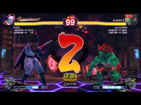 SSF4 AE 2012 Ranked SUNS_ (Vega) vs morio9989 (Blanka)