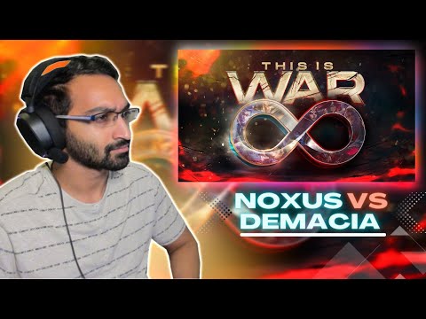I Enjoyed It! This Is War 8 - Noxus vs Demacia pt.2 🎵 (League of Legends Rap Battle) REACTION