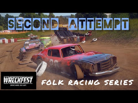 Second attempt at the event in folk racing series in Wreckfest mobile