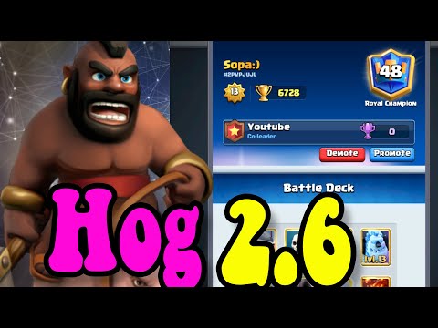 Hog Cycle 2.6 Insane Gameplays  👈How To Play Like YersonCz - Clash Royale