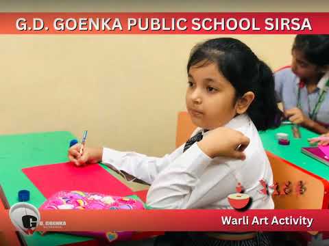 Math Month Activity (Warli Art)