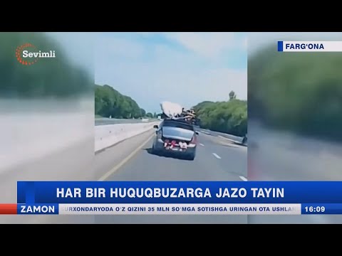 Har bir huquqbuzarga jazo tayin