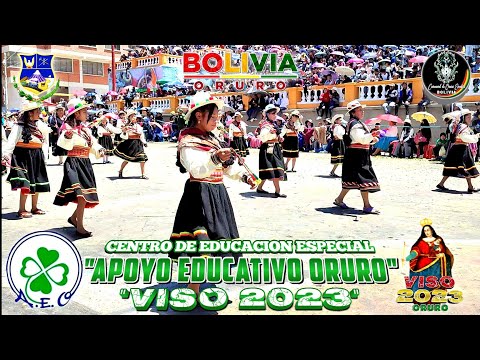 "CENTRO DE EDUCACION ESPECIAL APOYO EDUCATIVO ORURO", DANZA ZAMPOÑADA, ENTRADA ESTUDIANTIL VISO 2023