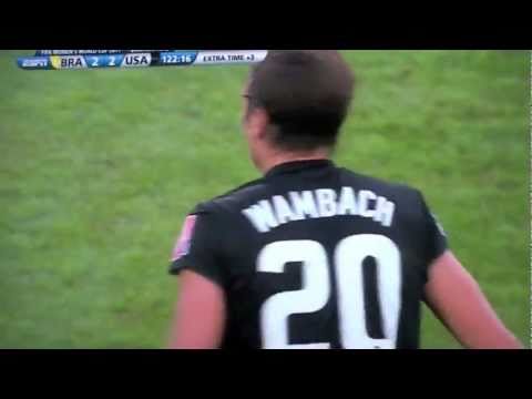 Abby Wambach Goal - World Cup 2011