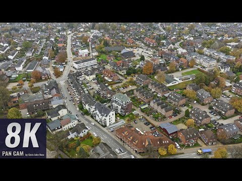 Bargteheide, Germany: Theodor-Storm-Straße, Rathausstraße, Lübecker Straße, Jersbeker Straße - 8K
