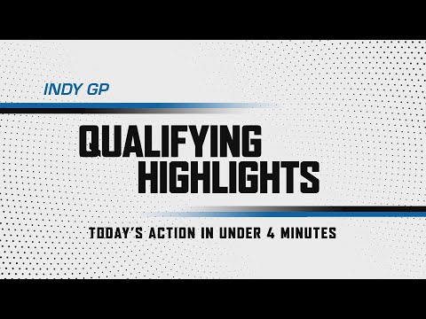 インディカー 第2戦 GMR GRAND PRIX インディカー・インディアナポリス 予選ハイライト動画
