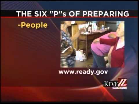The 6 P's of Preparedness