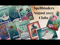 Spellbinders August 2025 Clubs