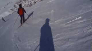 preview picture of video 'Chute Ski Valmorel 2013'
