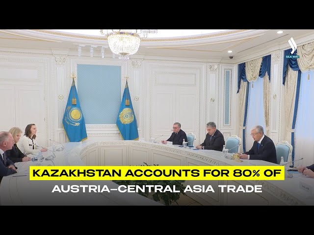 Kazakhstan accounts for 80% of Austria–Central Asia trade