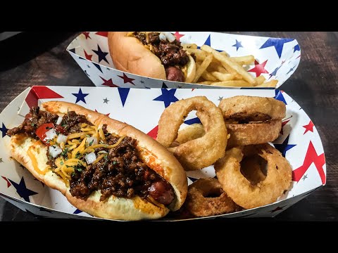 Chili Cheese Dogs | How to make Chili Sauce | hot dog...