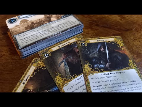 The Hobbit: Over Hill And Under Hill | First Quest After Action Report - The Lord Of The Rings: LCG