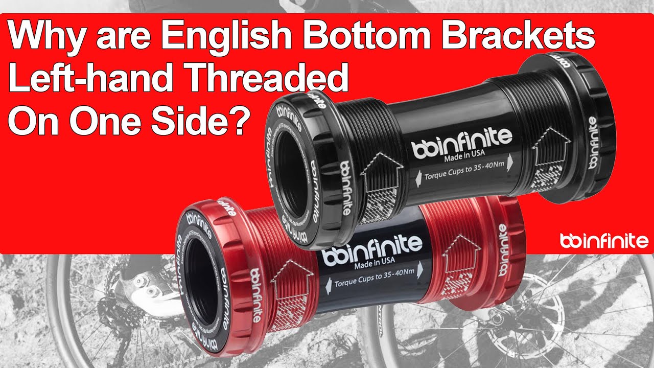 Why is English-threaded BSA Left Hand-Threaded on One Side?