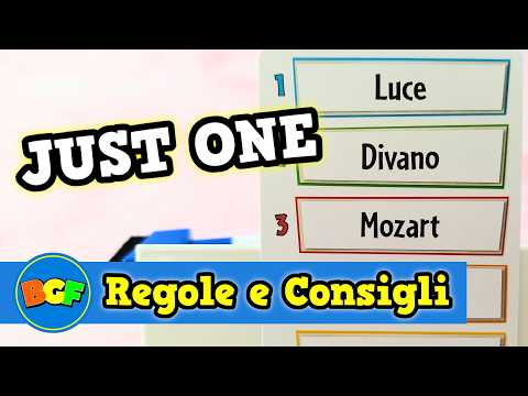 JUST ONE | Tutorial #181 | Gioco da Tavolo