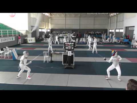 World Team Fencing Championships 2016 Rio - Women's Foil T16 COL vs USA