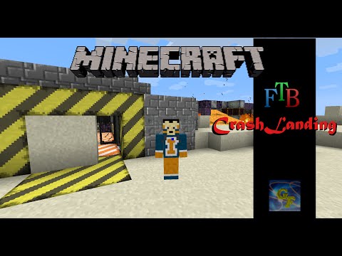 Minecraft Let's Play FTB - Crash Landing Day 56&57 - Hidden Chest