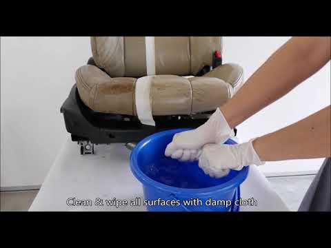 Leatherique Application with Cleaning Foam