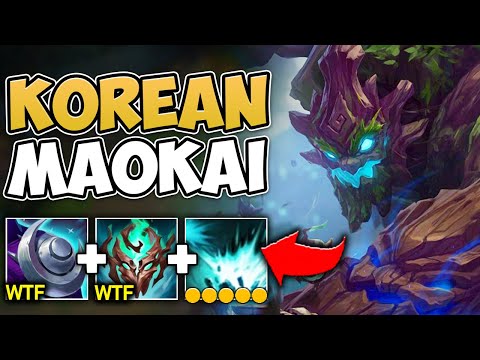 This Maokai build is TAKING OVER Korean High Elo (Why is this so broken?)