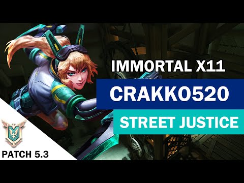Crakko520 Maeve Competitive (Master) STREET JUSTICE - Immortal X11