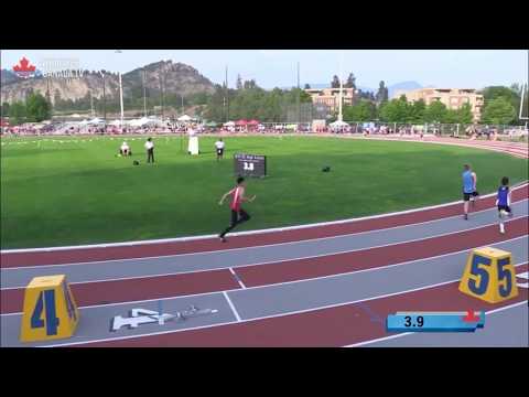 Grade 8 Boys 4x100m Heat 3 -BC High Schools 2019