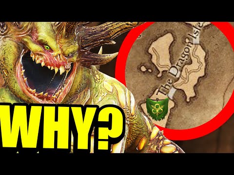 Ku'gath's Starting Place has 0 Connection with Nurgle in Immortal Empires..