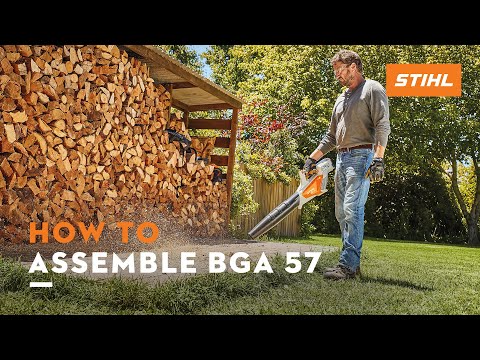 Stihl BGA 57 w/o Battery & Charger in Westfield, Wisconsin - Video 4