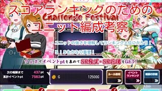 チャレフェススコアランキング考察【スクフェス実況#22】