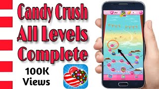 How to open all level candy crush saga || short trick