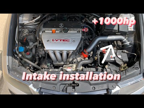 Acura Tsx Short Ram Intake Install (2004-08 Tsx)