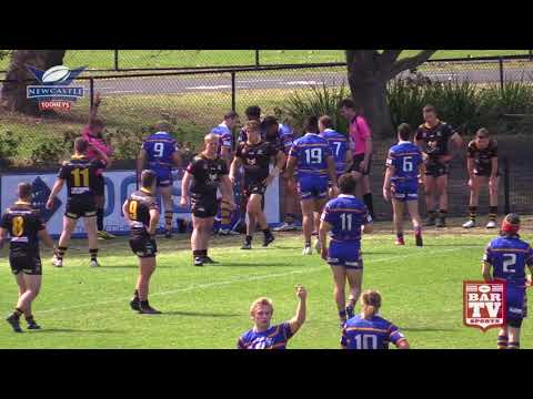 2017 Newcastle RL Major Semi Final U19's Highlights - Lakes United v Cessnock Goannas