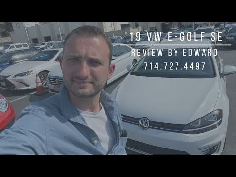 2019 VW E-GOLF SE Review by Edward #23256