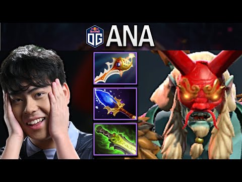 OG.ANA SMURF GRIMSTROKE - CARRY BUILD - DOTA 2 7.29 GAMEPLAY