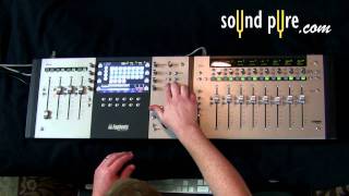 Video thumbnail for Avid Artist Mix and Control Pro Tools 9 with Eucon Support - Track Navigation Enhancements by soundpurestudios