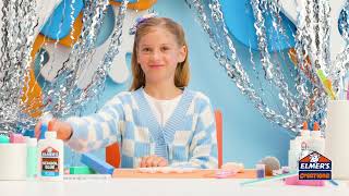 Elmer's Peelable Glitter Polish Creation with Elmer's!