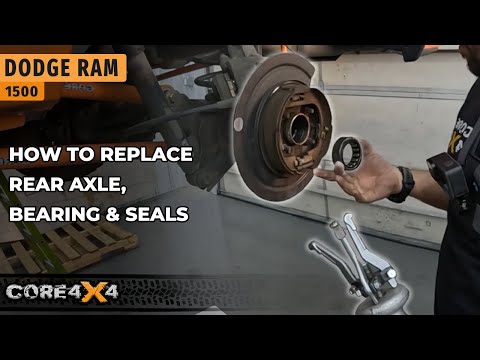How to Replace Rear Axle, Bearing & Seals Ram 1500 - Core 4x4