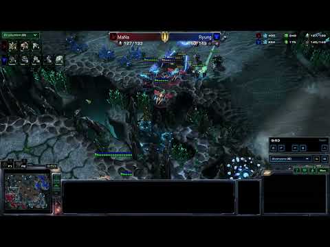 L3 MaNa vs Ryung PvT G1 Data C DreamHack SC2 2023 Atlanta no commentary